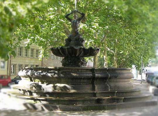 Tritonbrunnen am Maxplatz in Nürnberg