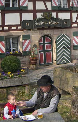 Eine besinnliche Brotzeit zu zweit