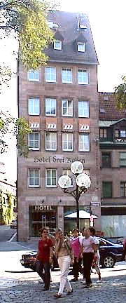 Hotel Drei Raben in Nürnbergs Altstadt