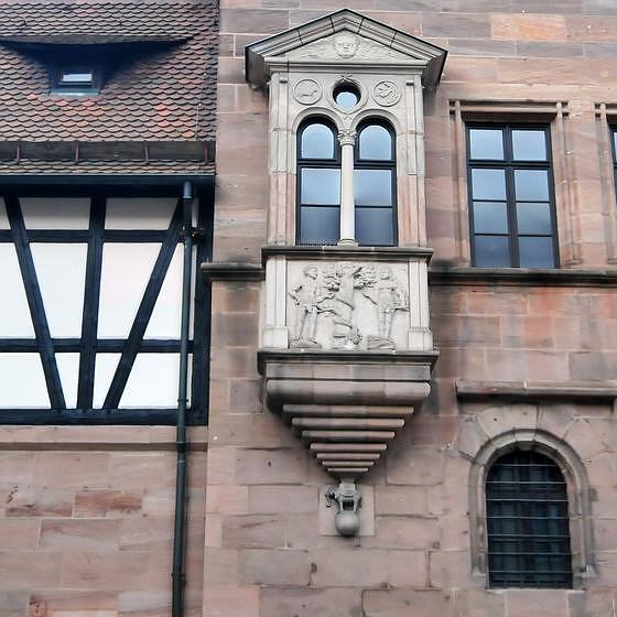Chrlein am Tucherschlösschen in Nürnberg, Frührenaissance