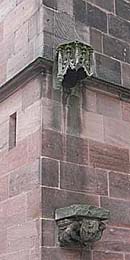 fehlende Figur an der Sebaldkirche