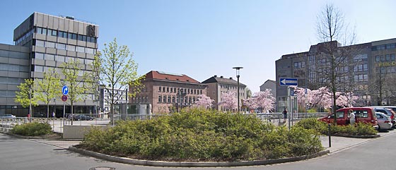 Willy-Brandt-Platz östlich der Altstadt