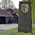 Grenzstein zu Böhmen in Erlenstegen