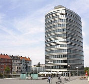 Nürnberg Leipziger Platz mit MerianForum