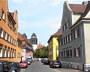 Paulistraße in der Rangierbahnhof-Siedlung in Nürnberg